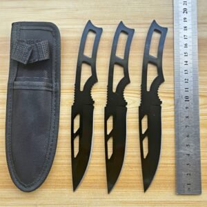 Wurfmesser-Trainingsset YF096 – 3-teilig, Schwarz